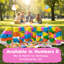 Fax Potato - Pinata Set with Stick & Blindfold - 16th Birthday / Anniversary - Rainbow