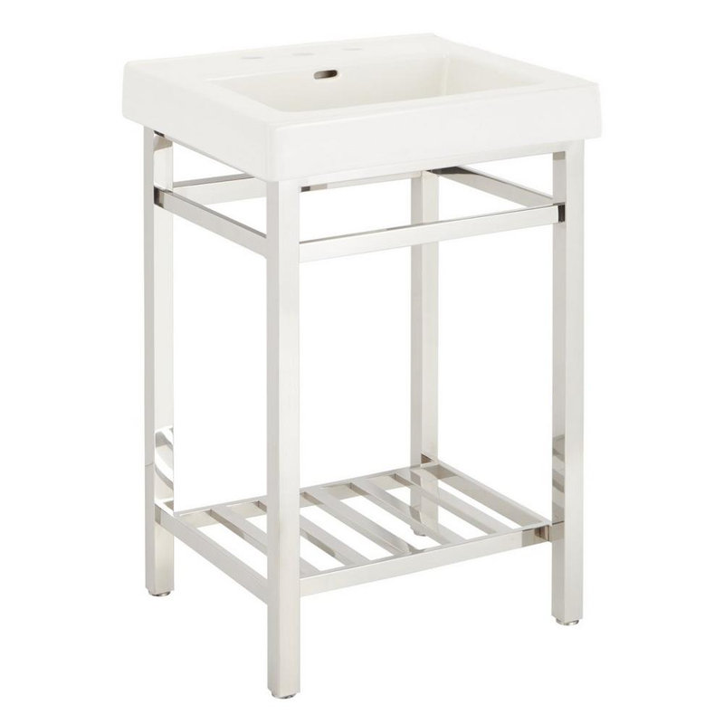 Console à drisse 24 "avec plateau moderne