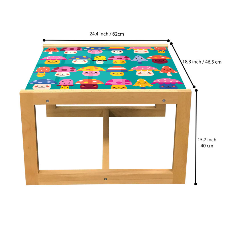 Jalees Coffee Table, 62cm H x 46cm W x 40cm D