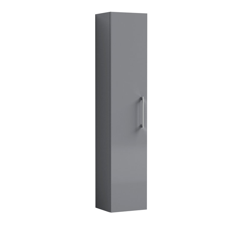 Arno Linen Cabinet, Satin Grey