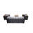 83.25'' Wide Aluminum Patio Sectional with Sunbrella® Cushions-95141420