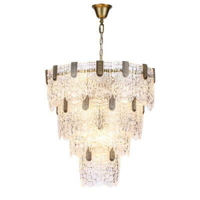 Lustre à 16 lumières Izayiah