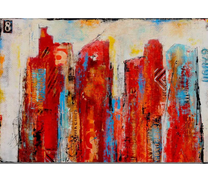 Art sur toile tendu avec Lark Manor ™ Ashley, Erin Gallery: District 8, H 35 po x l 48 po