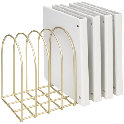 Metal 8 Slot Desktop File Organiser