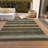 Machine Washable Indoor/Outdoor Xhevrie Khaki Rug-1523385914