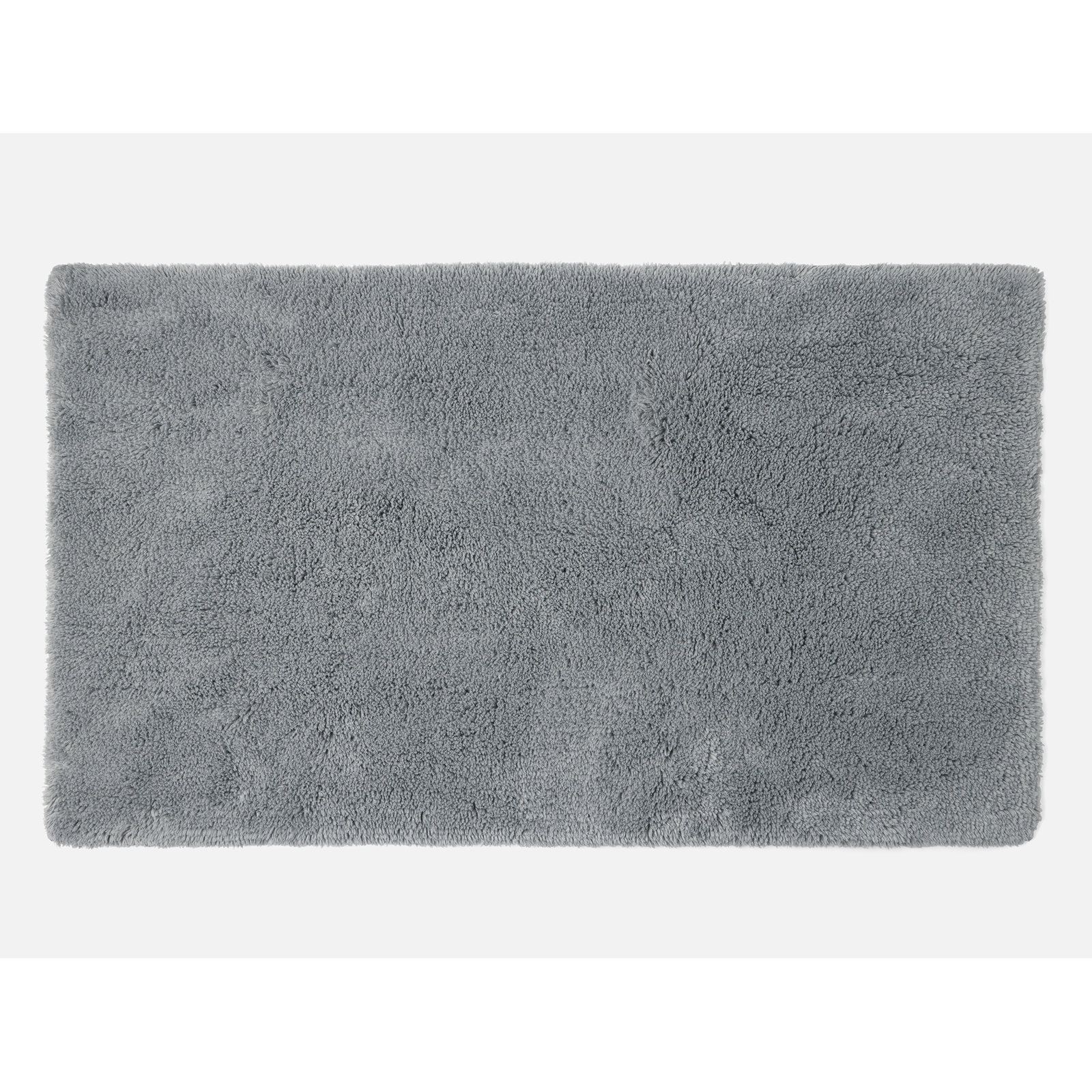 Shag Organic Bath Rug, 36" L x 24" W, Fossil