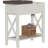 Farmhouse-Style Accent End Table With Drawer, Soft Finish, For Living Room/Bedroom/Small Spaces-1611886268