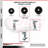 4 Piece Phenolic Caster Set
