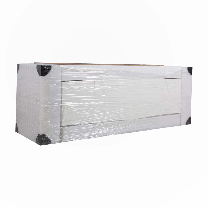 Deuntay 70.00'' Double Bathroom Vanity with Resin Top