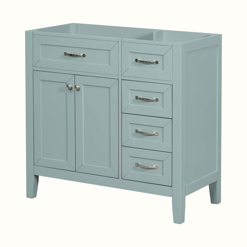 Base de meuble-lavabo simple 35,5 po seulement