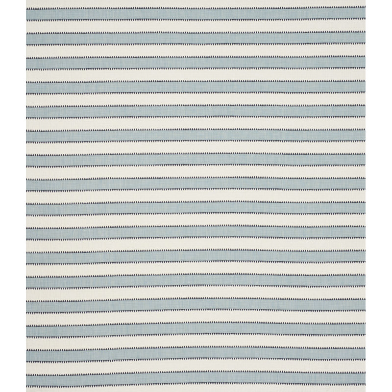 Isolde Stripe Matelassé Fabric, Sky