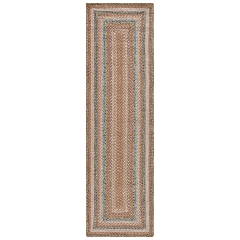Tapis d'intérieur / extérieur géométrique tissé à la main Georgina, Ovale 5 pi x 8 pi
