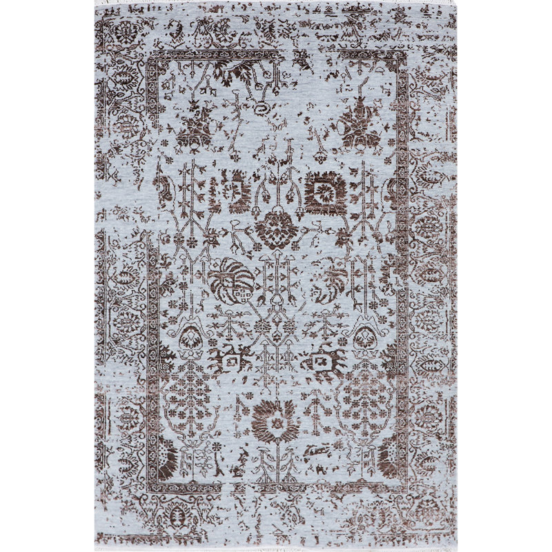 Floral Area Rug, Rectangle 8' x 10'