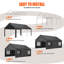 12 pi. L 20 pi. D Abri d'auto portatif-92520625