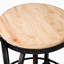 Tabouret de bar pivotant en bois massif à hauteur réglable-537003425-560790549
