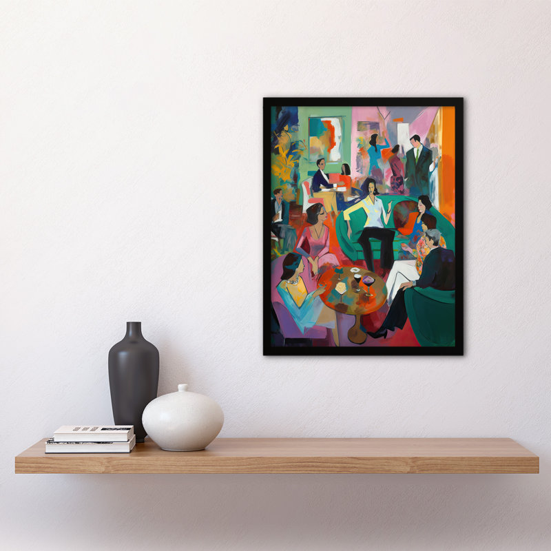 After Dinner Cocktails - Single Picture Frame Rectangle Print