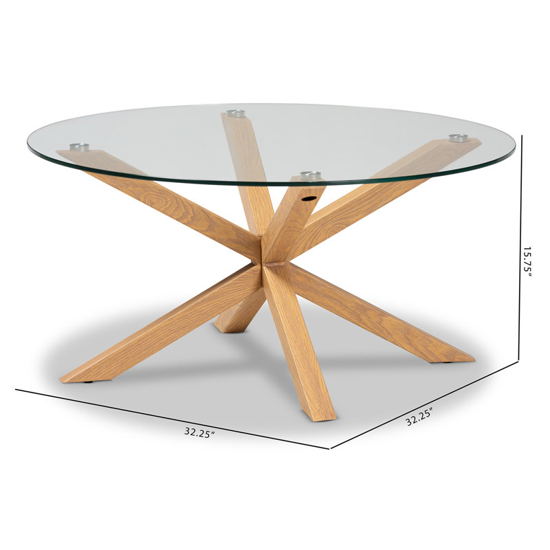 Gologan Glass Top Coffee Table