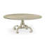 William Yeoward Round Oak Dining Table-88128873