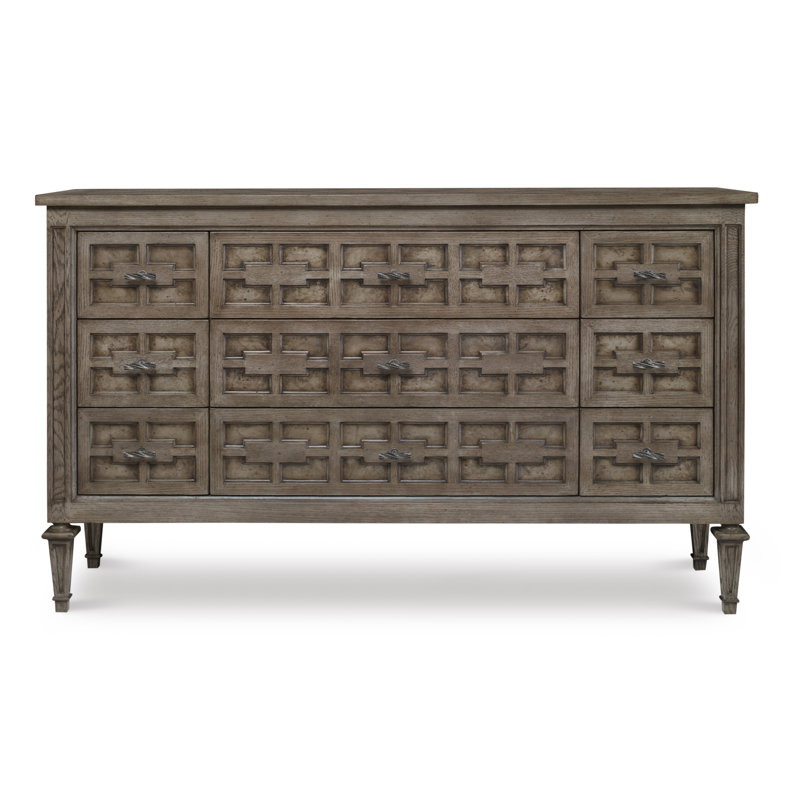 Casa Bella 9 - Drawer Dresser, Timber Gray