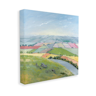 Bd-084_CN " Overlooking Farm Agriculture " by Meredith Howse on Canvas