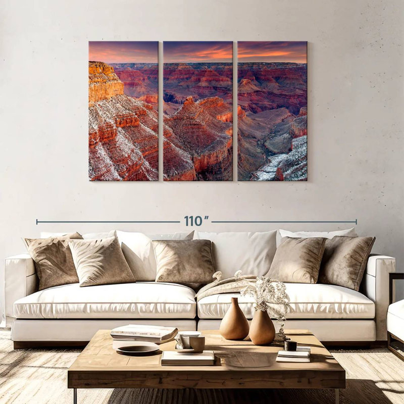 Aime Grand Canyon South Rim III, 48" H x 74" W