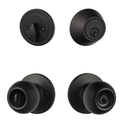 Tahoe Entry Knobset with KA Deadbolt
