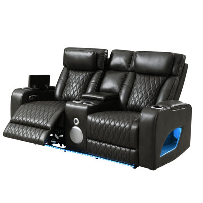73.49 " Faux Leather Loveseat