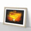 Striking Orange Sunset - Picture Frame Graphic Art Print-56876722-56876731