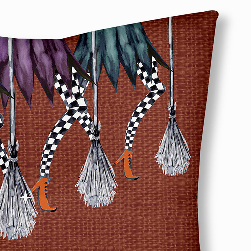 317_Oreiller capitonné à motif de plumes, 26 po x 26 po