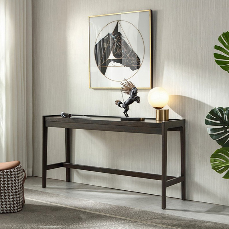 Modern Minimalist Console Table, 29.53" H x 56.1" W x 16.54" D