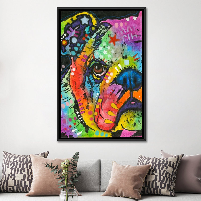 Ce que vous cherchez, impression sur toile tendue, H 26 po x l 18 po x P 1,5 po, Toile avec cadre noir