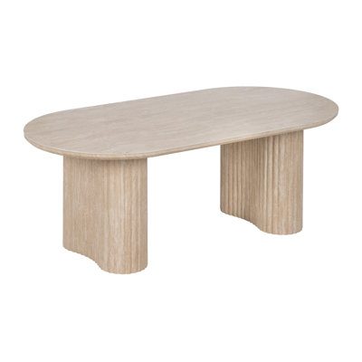 Delcie Solid Wood Coffee Table