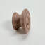 Round Walnut Large Cabinet Knob "Palmer" Wood Knob-1358954692