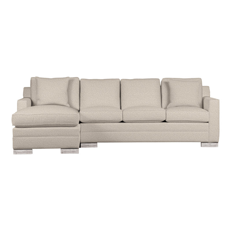 Canapé modulaire 2 pièces American Bungalow, Vapeur Nadia, Gris colombe