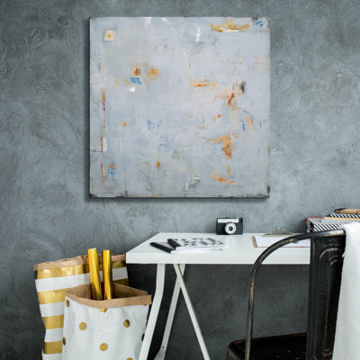  'Abstract In Blue 2' by Jodi Major Canvas Wall Art, 26" x 26"
