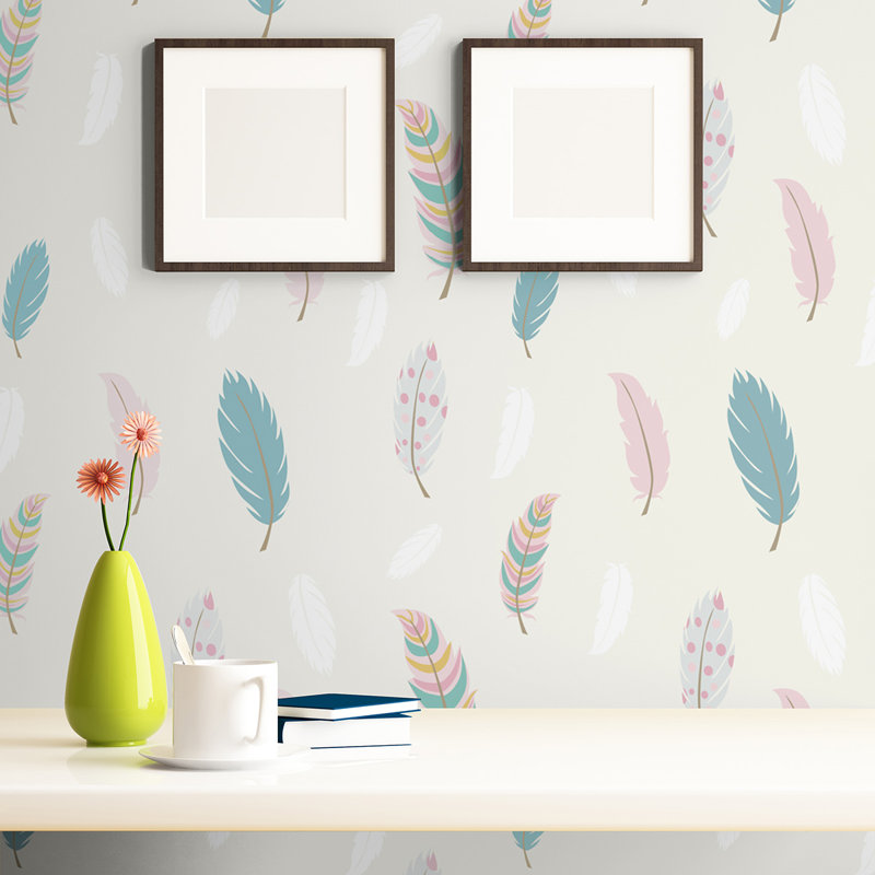 Panneau de papier peint auto-adhésif Caoimhe, 10.5" L x 24" W