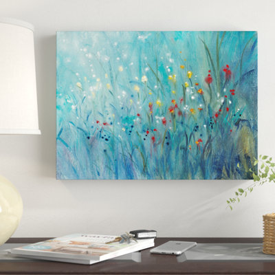 «Blue Vision I» par Timothy O 'Toole, reproduction d'art sur toile tendue
