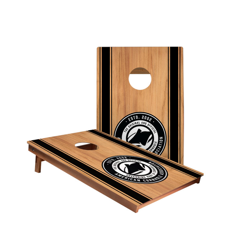 ACA Classic Stripes Backyard 2x3ft Cornhole Boards