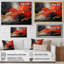 Volcan rouge et doré I - art mural abstrait-1962332845-1962332842