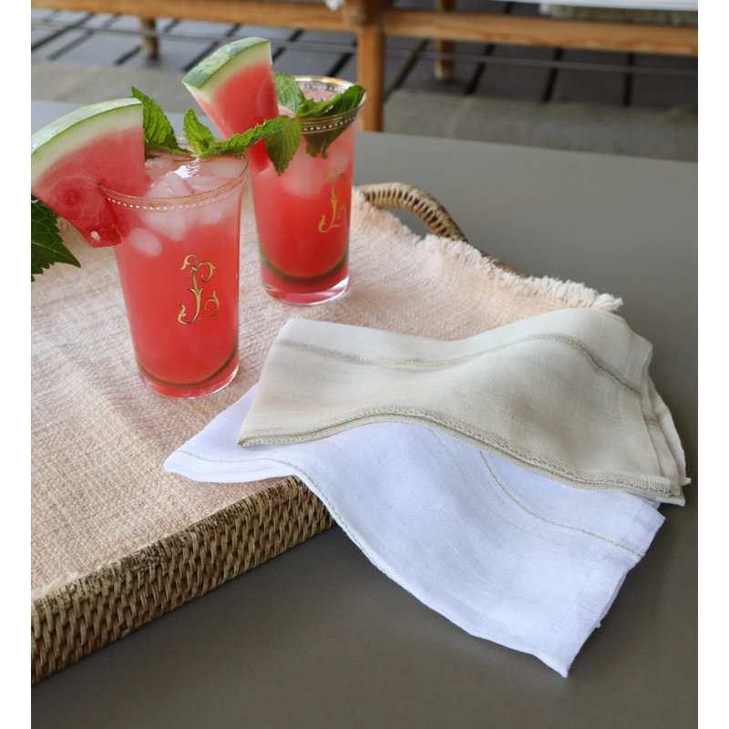 Oakville Rectangle Placemats, Sea Glass