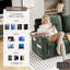 2 Seater Chenille Sofa Bed-1093266746