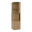 Bar de coin Syrah Kava avec rangement pour bouteilles de vin, porte-verres à pied et tablettes-942520959