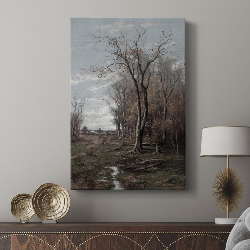 Paysage rétro Cxxviii - galerie Cavas sur mesure, H 12 po x l 8 po