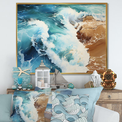 Beach Photo Seaside Reflections X - Nautique et plage, art mural, salon