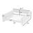 King Upholstered Daybed with USB Ports and Slats-700419402