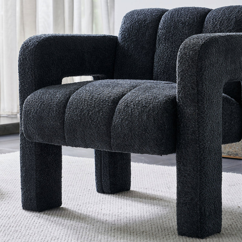 Fauteuil d'appoint rembourré 31,10 po, Gray