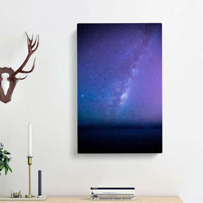 The Milky Way Stars Above Malta - Wrapped Canvas