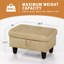 Repose-pieds rembourré en flanelle avec repose-pieds Athiste-1662927518