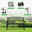 Banc d'extérieur en métal Laurina-762091294