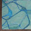 Tapis bleu turquoise touffeté à la main Lavonne-1547718094